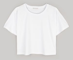 GATE Základné basic bavlnené tričko plus size