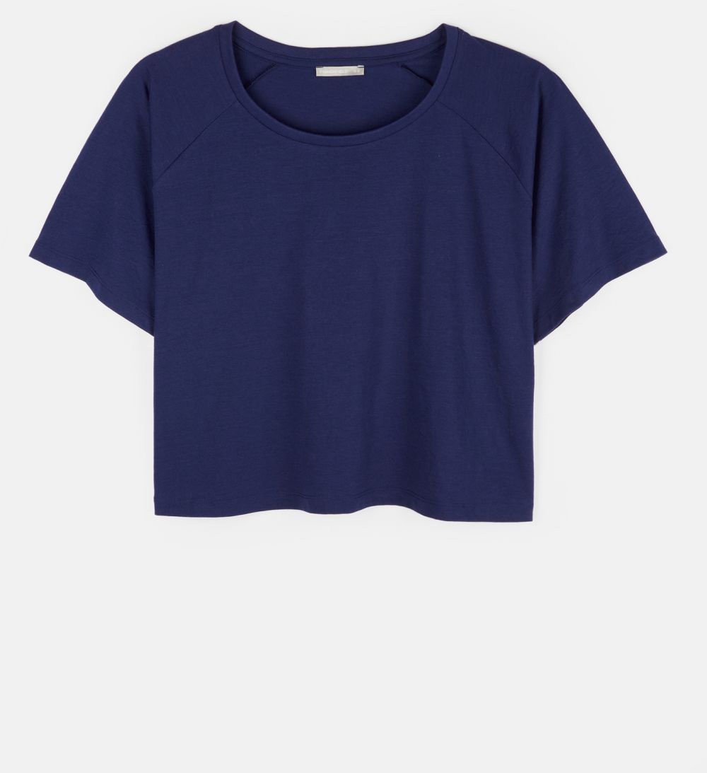 GATE Základné basic bavlnené tričko plus size