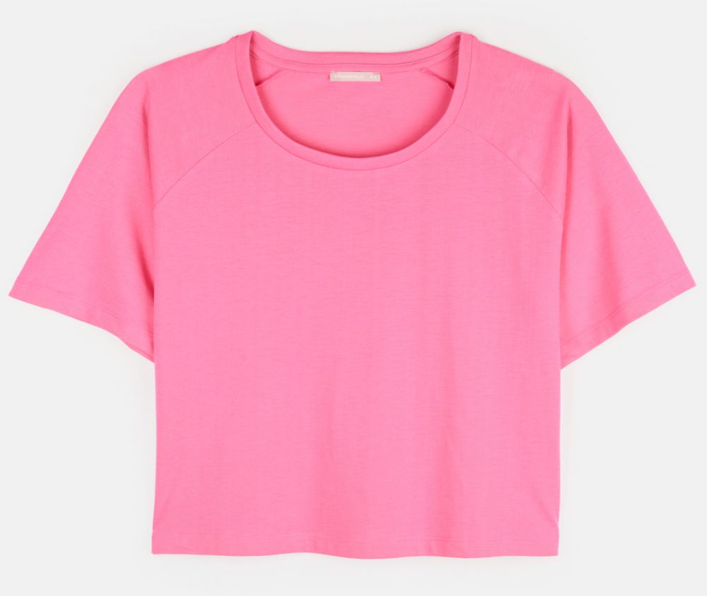 GATE Základné basic bavlnené tričko plus size