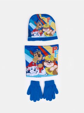 GATE Set čiapka, nákrčník a rukavice Paw Patrol