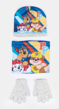 GATE Set čiapka, nákrčník a rukavice Paw Patrol