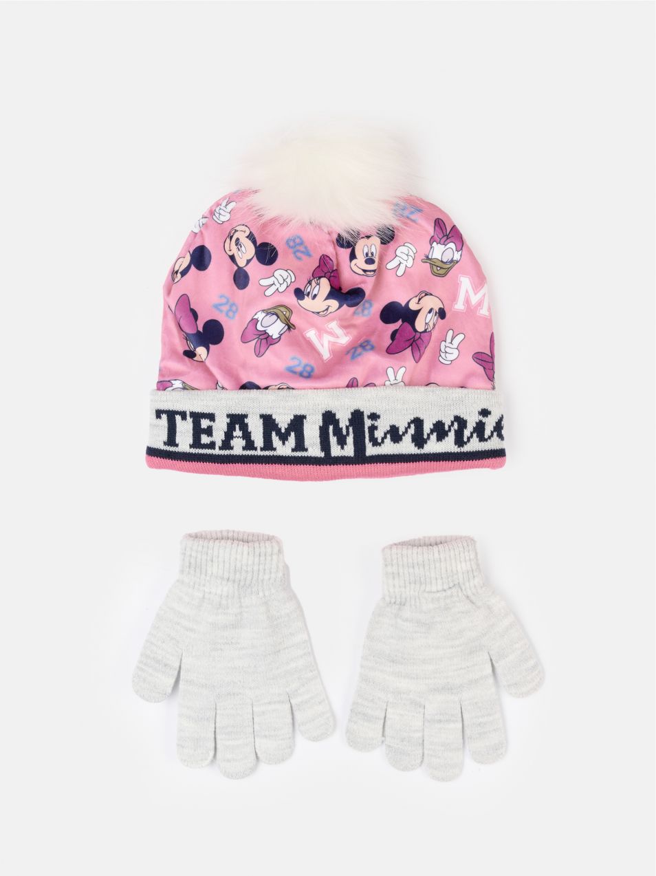 GATE Set čiapka a rukavice Minnie Mouse