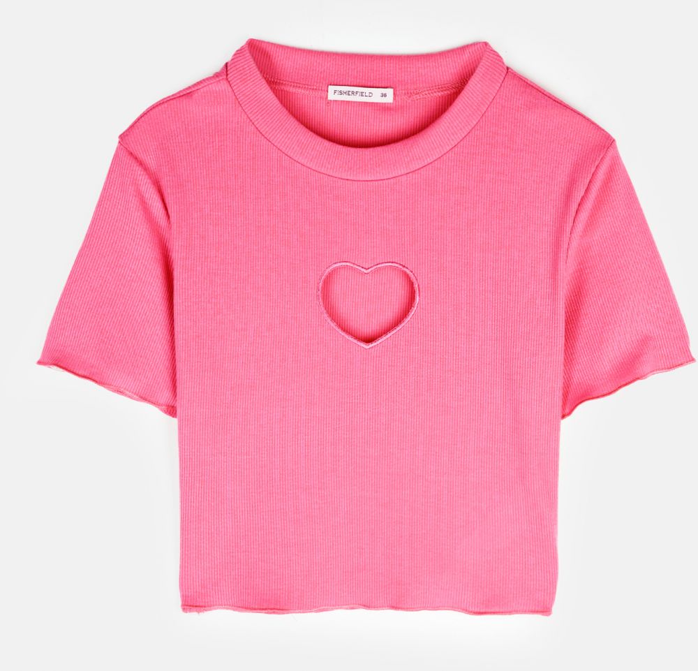 GATE Crop top s výrezom