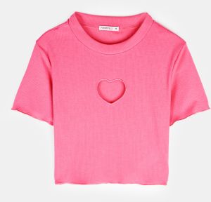 GATE Crop top s výrezom