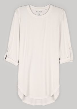 GATE Predĺžené tričko s 3/4 rukávom