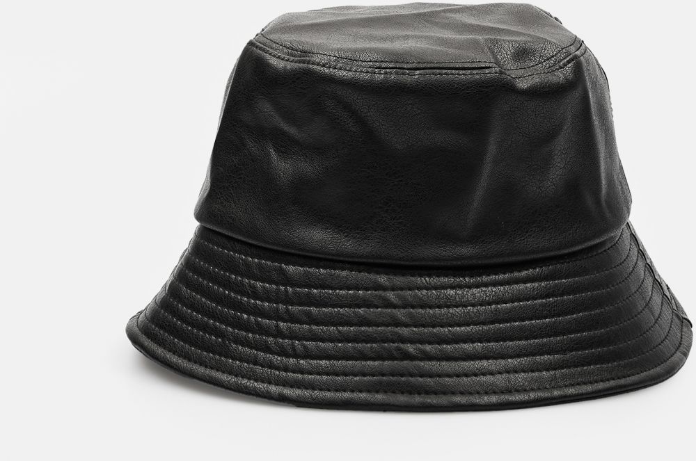 GATE Koženkový klobúk typu bucket