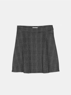 GATE Károvaná mini sukňa