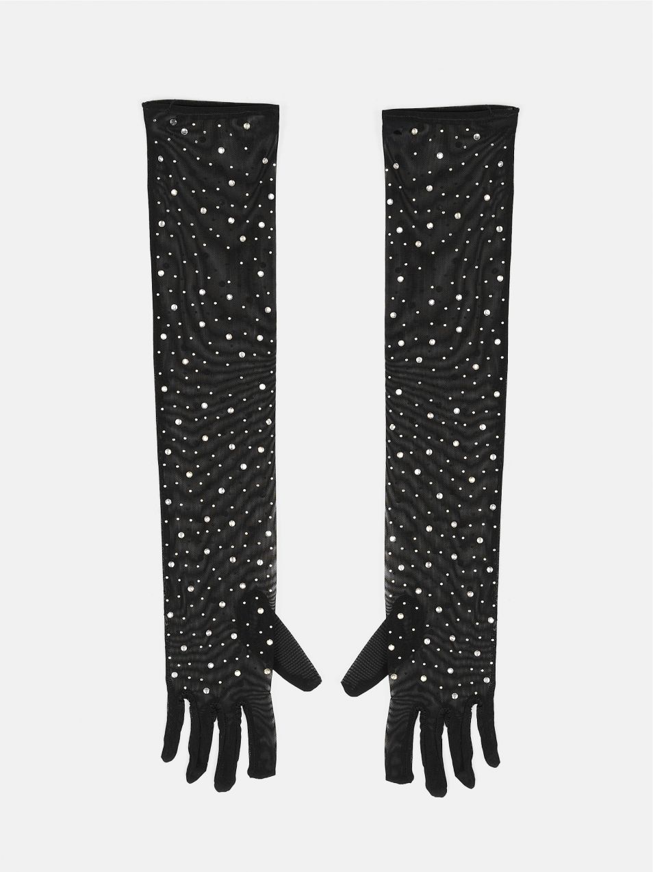 GATE Dlhé rukavice s kamienkami