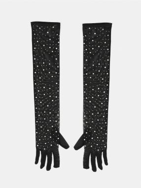 GATE Dlhé rukavice s kamienkami