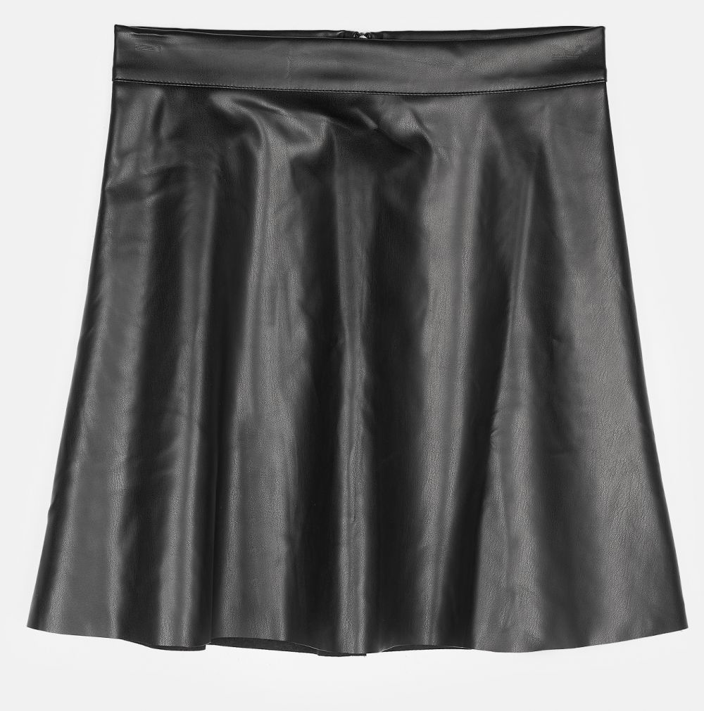 GATE Mini sukňa z imitácie kože