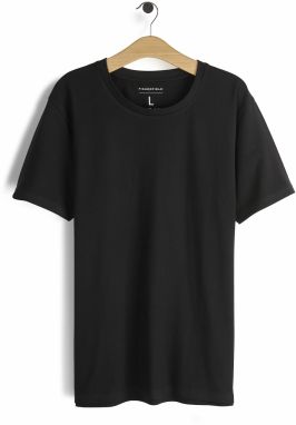GATE Bavlnené strečové tričko slim fit