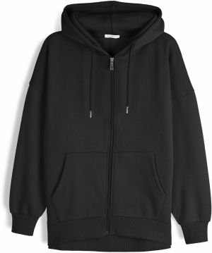 GATE Oversize mikina na zips s kapucňou