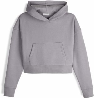 GATE Basic skrátená mikina s kapucňou