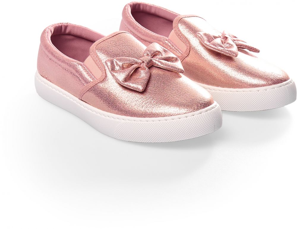 GATE Tenisky slip-on s mašličkou