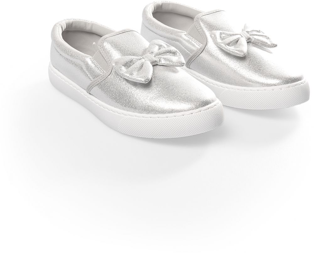 GATE Tenisky slip-on s mašličkou