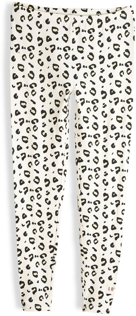 GATE Bavlnené legíny s leopardím vzorom