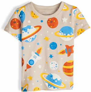 GATE Bavlenené tričko s potlačou