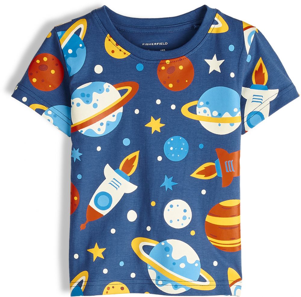 GATE Bavlenené tričko s potlačou