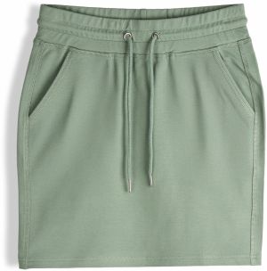 GATE Tepláková mini sukňa s vreckami
