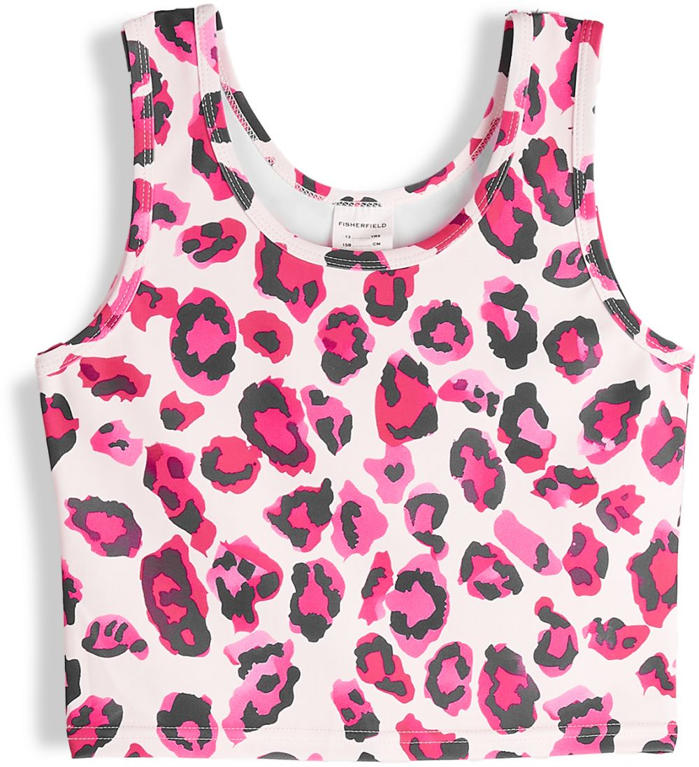 GATE Športový top s leopardím printom