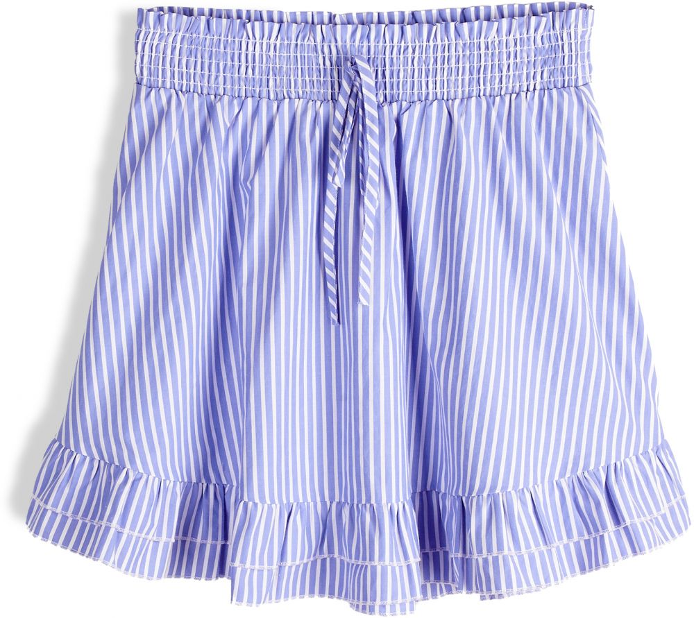 GATE Prúžkovaná mini sukňa