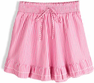 GATE Prúžkovaná mini sukňa