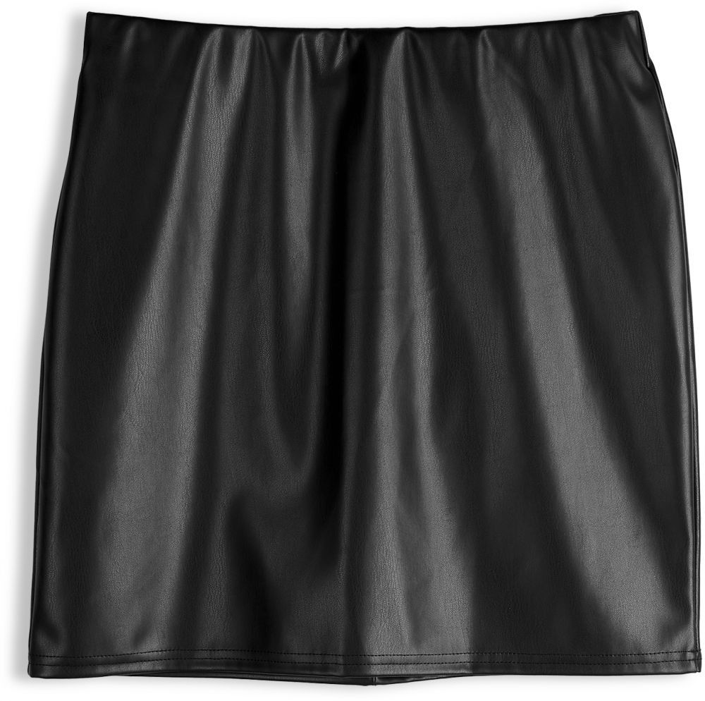 GATE Mini sukňa z imitácie kože