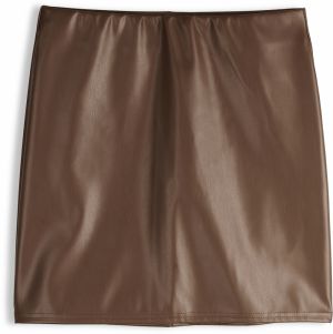 GATE Mini sukňa z imitácie kože