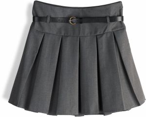 GATE Sukňa s opaskom