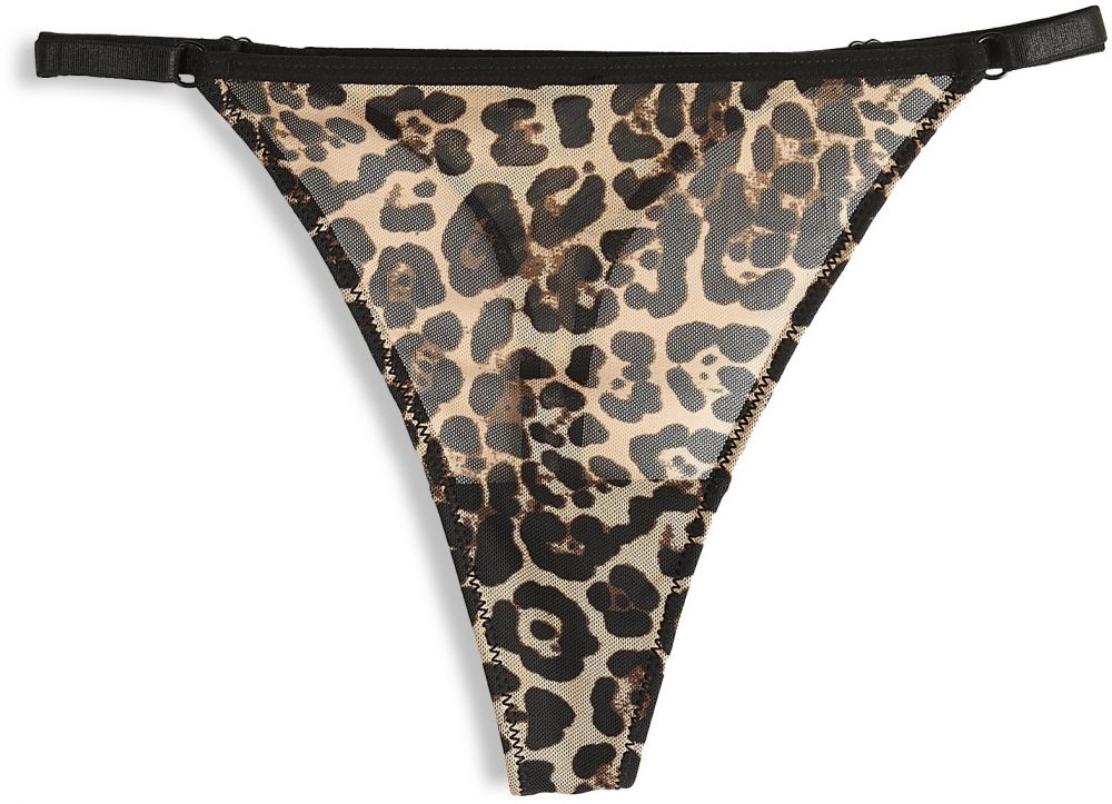 GATE Tango nohavičky s leopardím vzorom