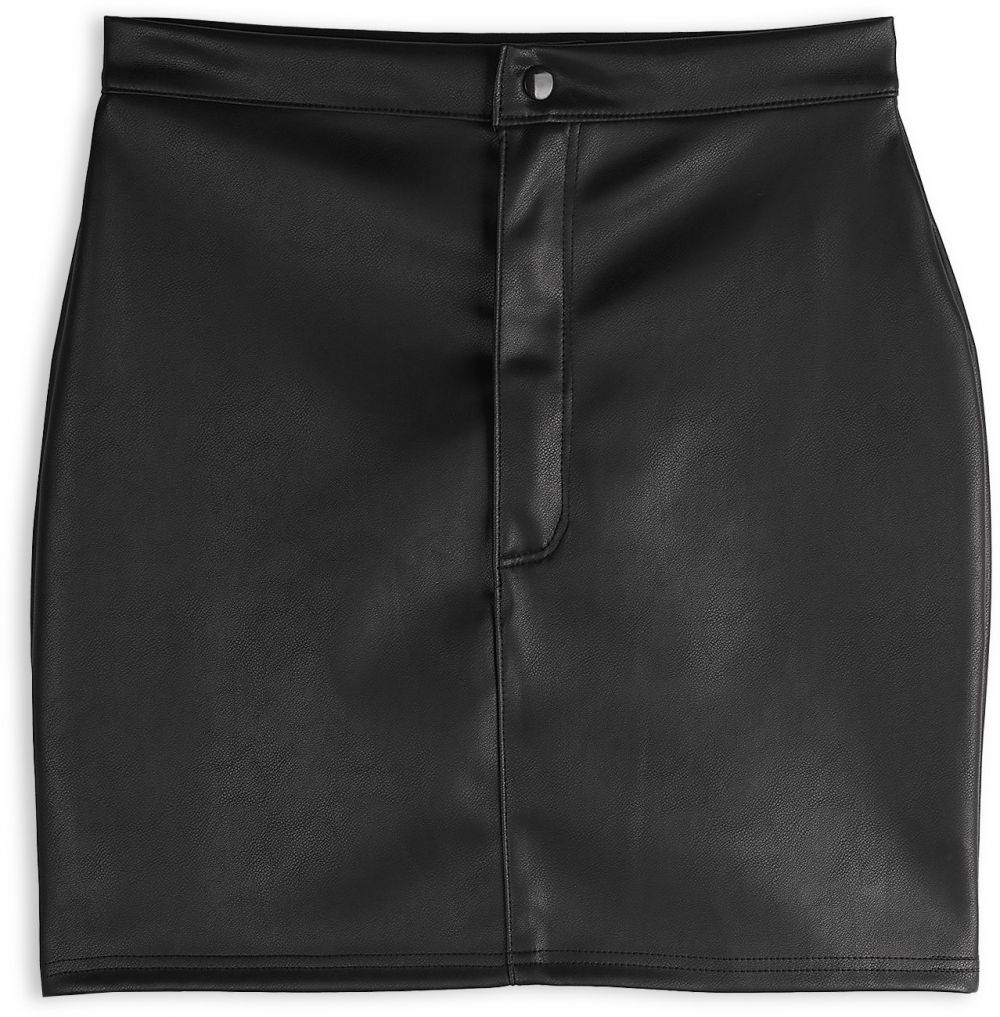 GATE Mini sukňa z imitácie kože