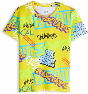 GATE Bavlnené tričko s potlačou