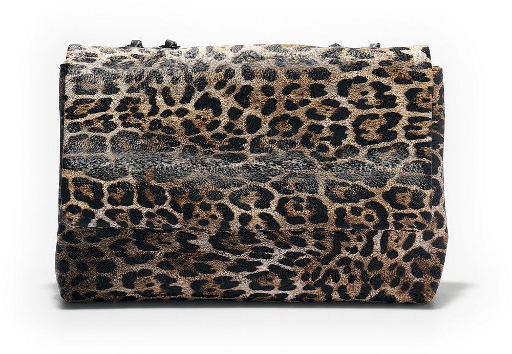 GATE Kabelka s leopardím vzorom