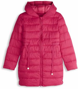 GATE Prešívaná prechodná bunda s kapucňou na zips dievčenská
