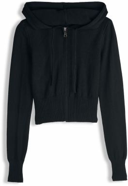 GATE Pletená mikina na zips