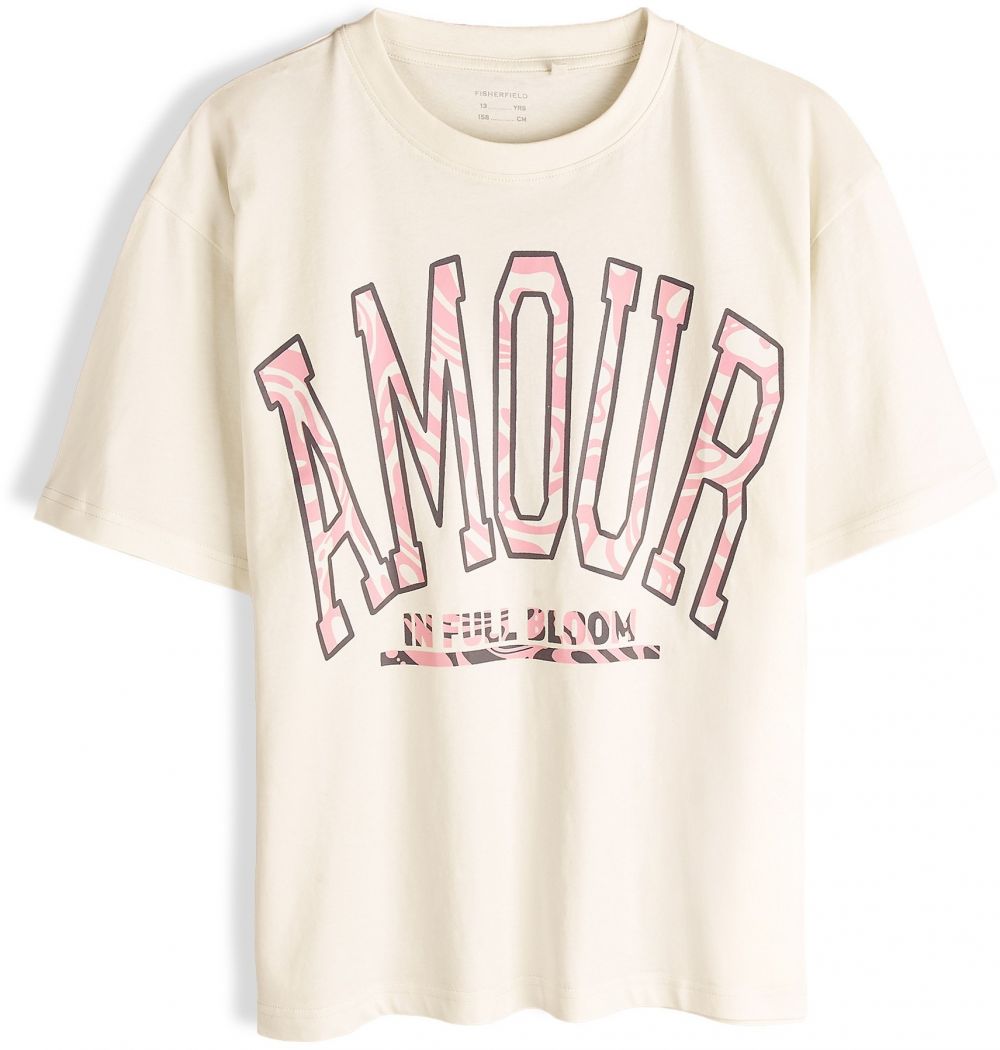 GATE Oversize tričko s potlačou