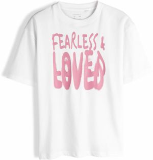 GATE Oversize tričko s potlačou