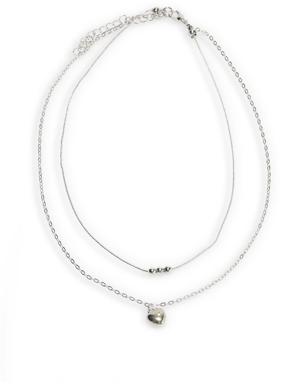 GATE Dvojradový náhrdelník s príveskom