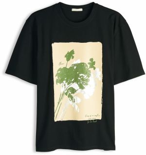 GATE Bavlnené tričko s kombinovanou potlačou