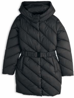 GATE Prešívaná zimná bunda s opaskom