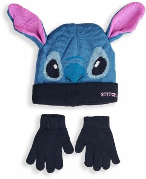 GATE Set čiapka a rukavice Lilo & Stitch