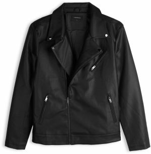 GATE Koženková biker bunda