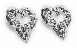 GATE Náušnice v tvare srdiečka