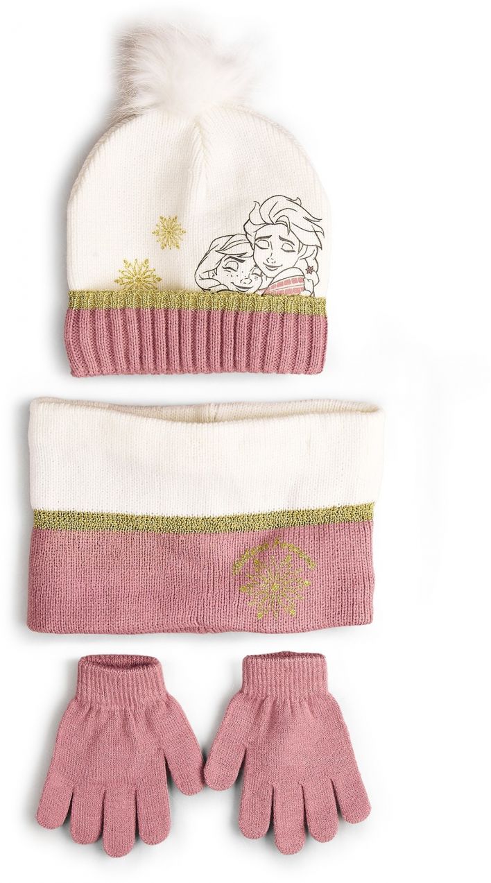 GATE Set čiapka, nákrčník a rukavice Frozen