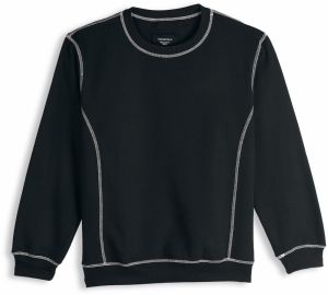 GATE Mikina s kontrastným prešitím