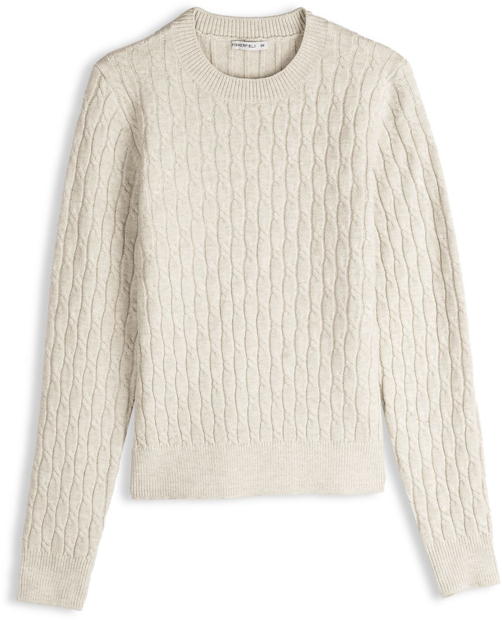 GATE Pulóver so zapletaným vzorom