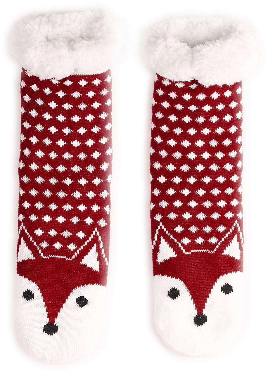 GATE Vzorované zateplené ponožky