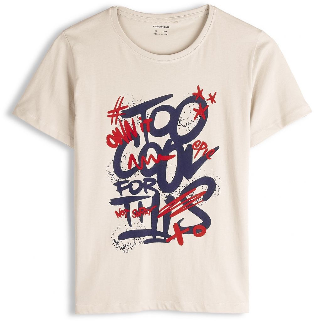 GATE Bavlnené tričko s potlačou