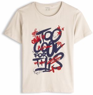 GATE Bavlnené tričko s potlačou