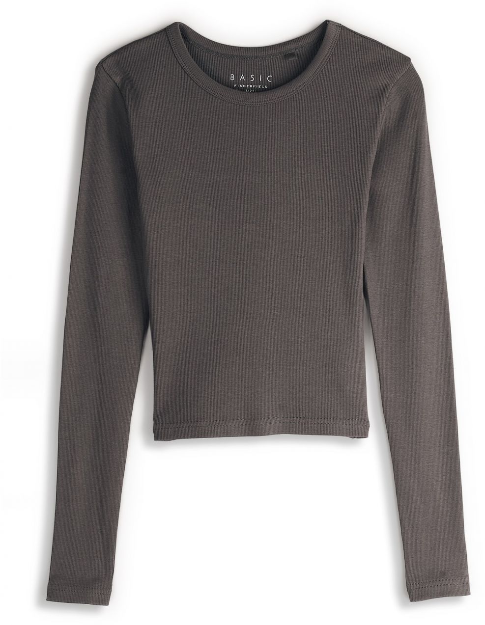 GATE Základné rebrované tričko